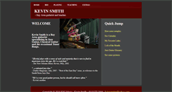 Desktop Screenshot of kevinsmithguitar.com